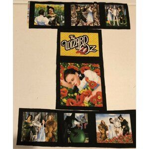 Wizard of Oz fabric panels quilting pieces squares cloth OOP Crafts DIY Pillows
